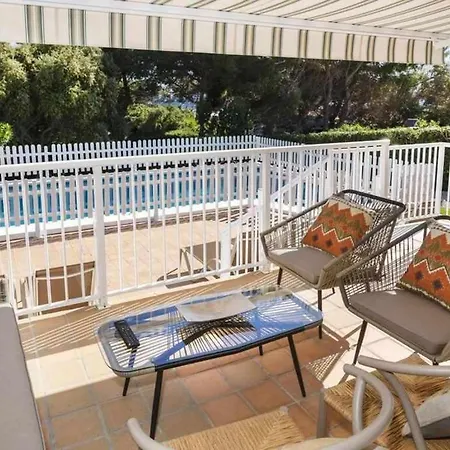 Villa Bini Bella Ideal Para Familias Con Niños Piscina Vallada Y Columpios Binibeca